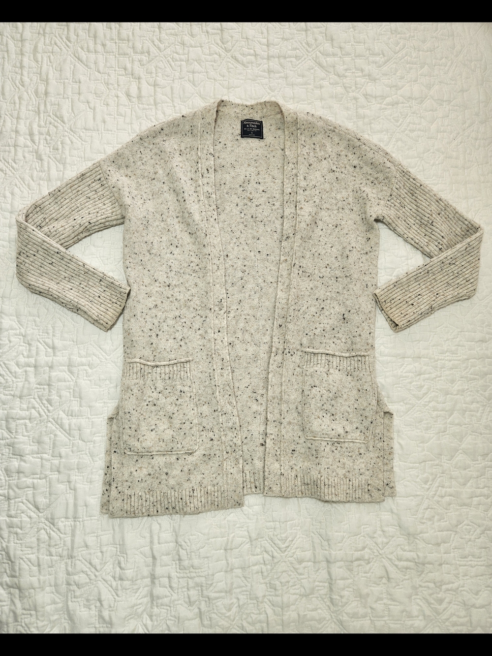 Abercrombie & Fitch Open-Front Cardigan